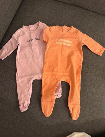 Lot pyjamas légers 1 mois 
