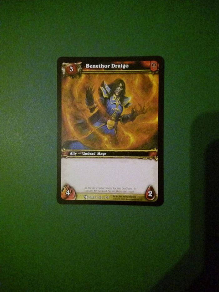 Carte World of Warcraft
