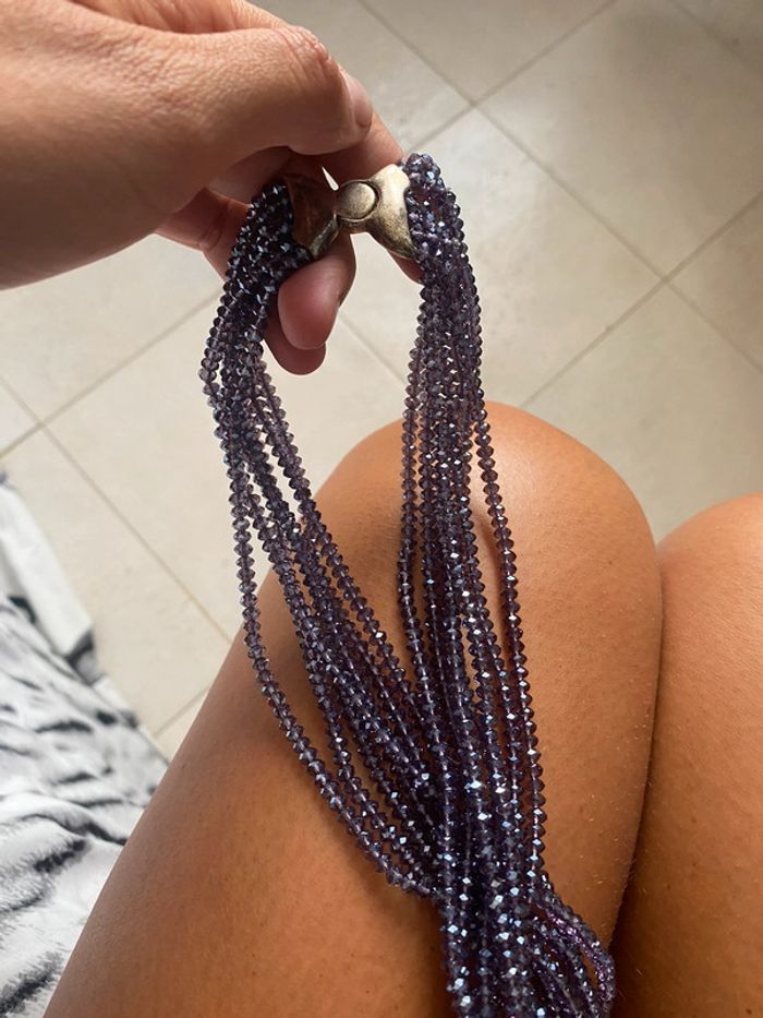 Collier avec Swarovski - photo numéro 2