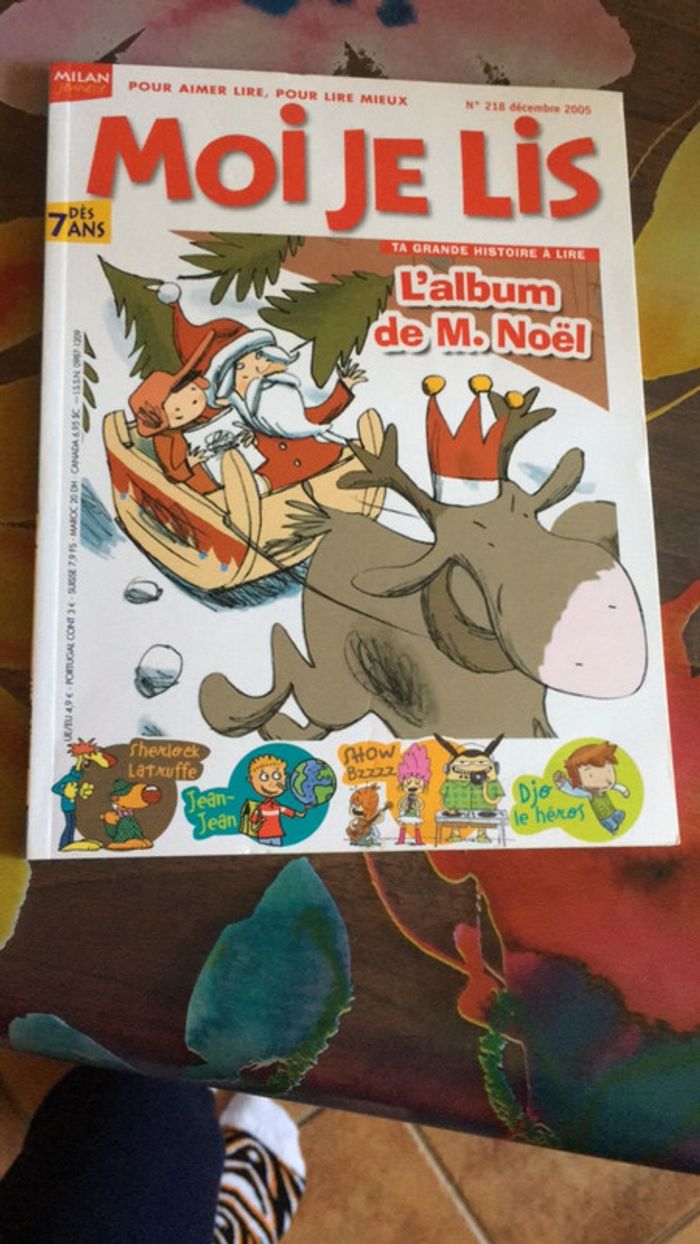 Livre moi je lis l album de M.Noel numero 218