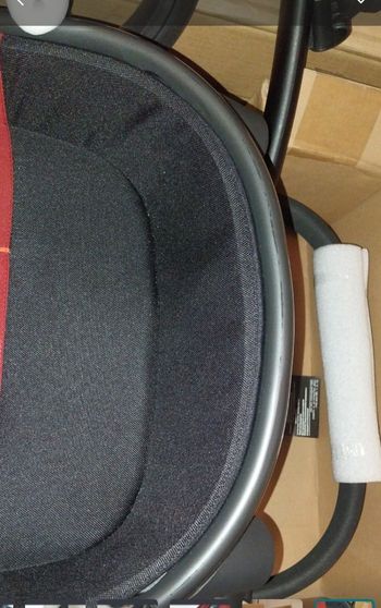 Poussette Biris Air 4 rouge dragonfire comme neuve juste essayer 1 fois