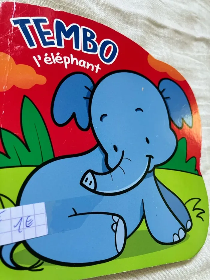 Livre enfant – Tembo l’éléphant (collection animaux) - photo numéro 6