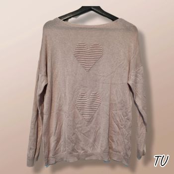 Pull fin cœur Taille unique