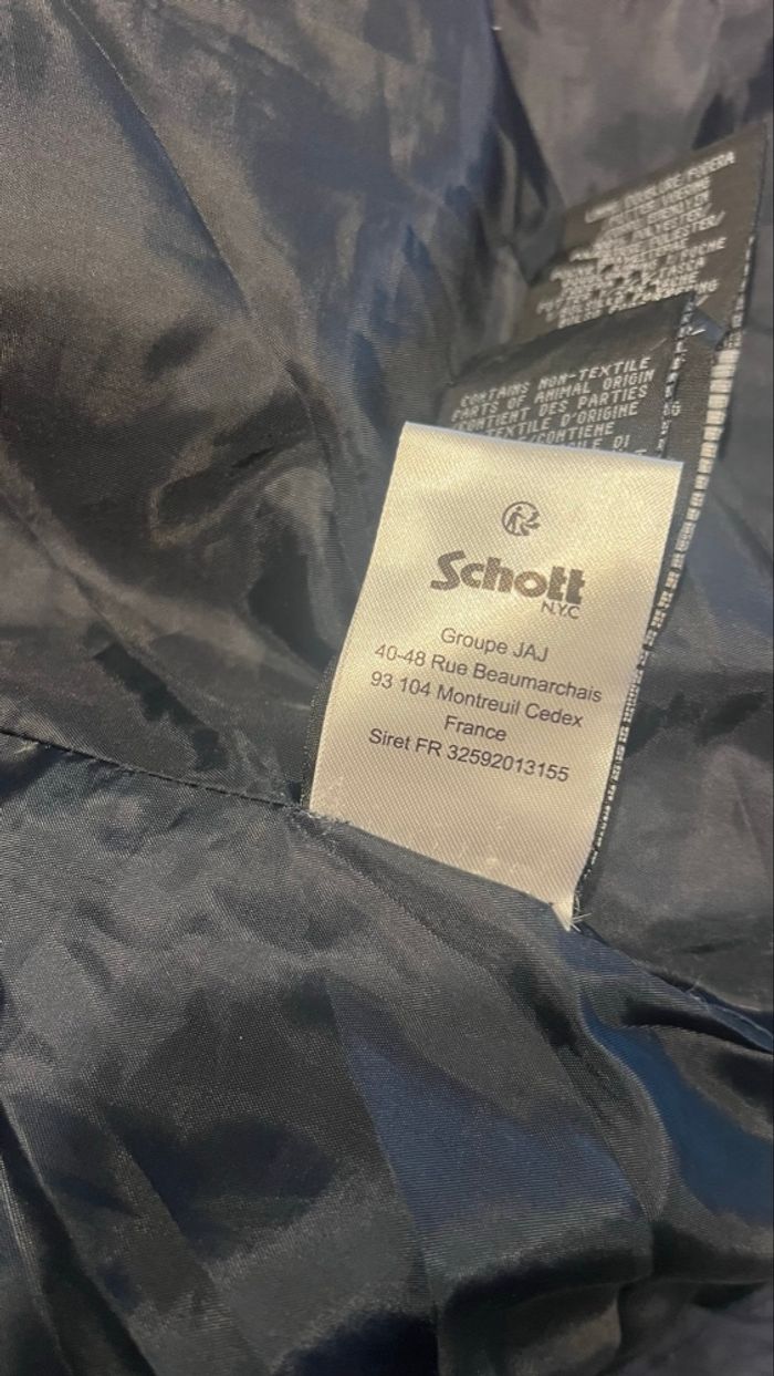Blouson  schott - photo numéro 7