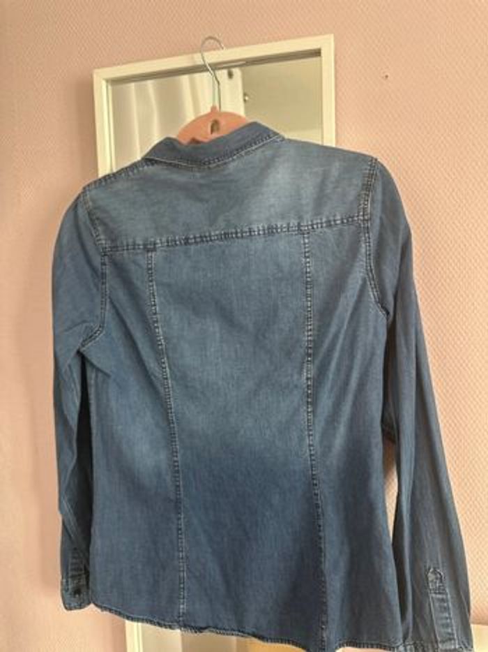 Chemise en jean - strass Yessica - photo numéro 5