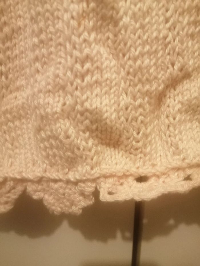 🌸Top court maille saumon Taille 38/40 Vintage 🌸 - photo numéro 6