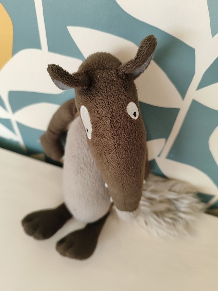 Peluche loup auzou - photo numéro 2