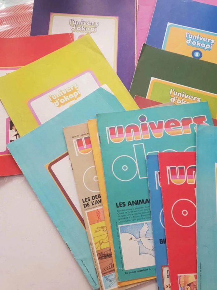 Lot de 20 livrets univers okapi vintage - photo numéro 3