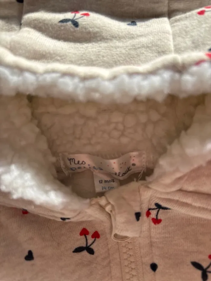 Veste avec cerises - photo numéro 2