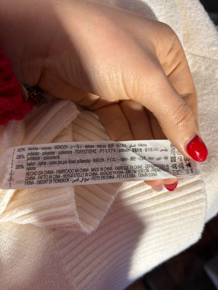 Robe Pull Zara M - Chaude & Tendance - Automne / Hiver - photo numéro 4