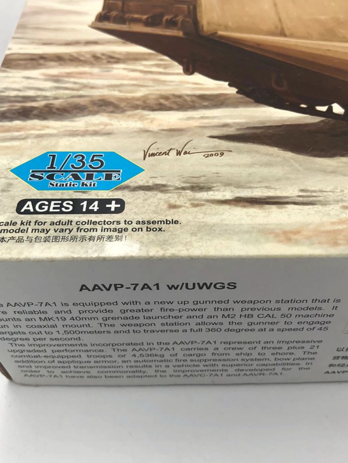 Maquette char militaire AAVP-7A1 w/UWGS Hobby boss 1/35 neuf - photo numéro 9