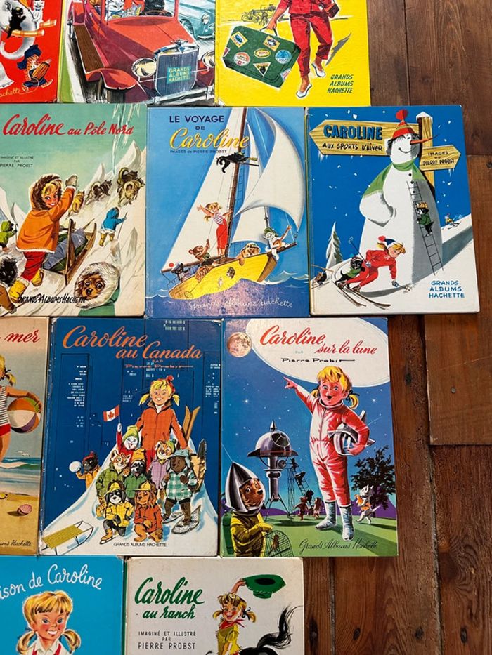 Grands albums Hachette anciens couleurs - Lot de 12 livres Caroline Pierre Probst - photo numéro 3