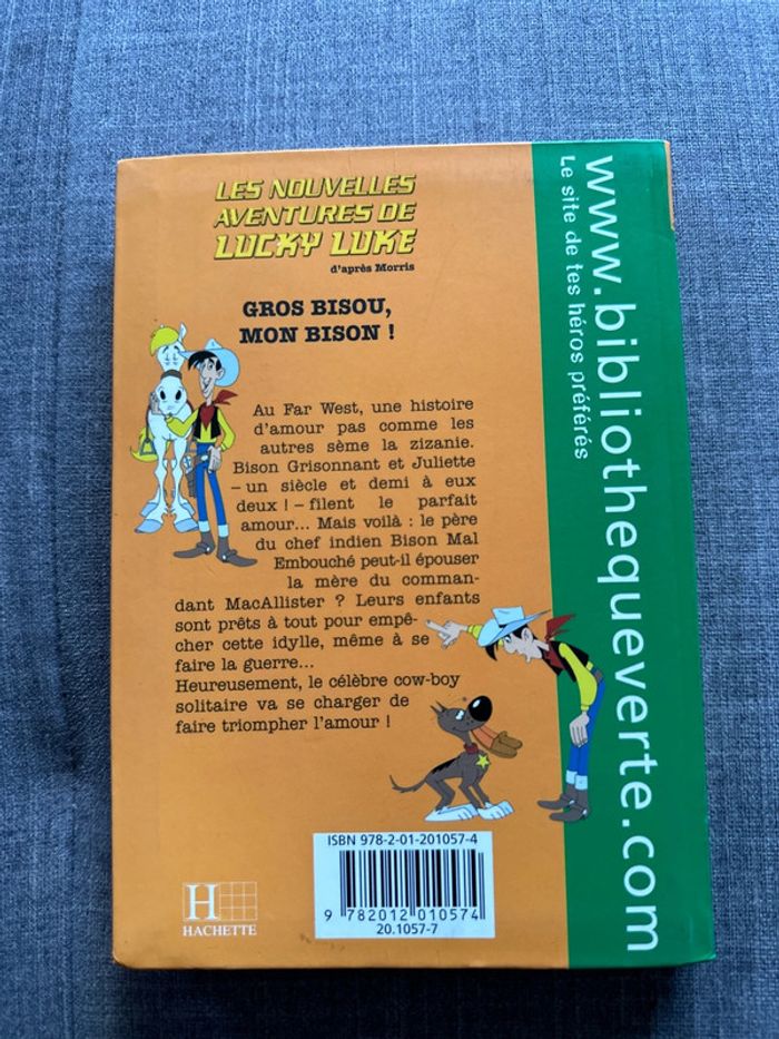 Lucky luke, gros bisous mon bison - photo numéro 2