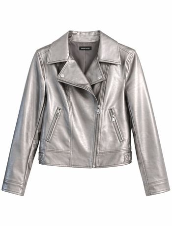 Veste en simili cuir 