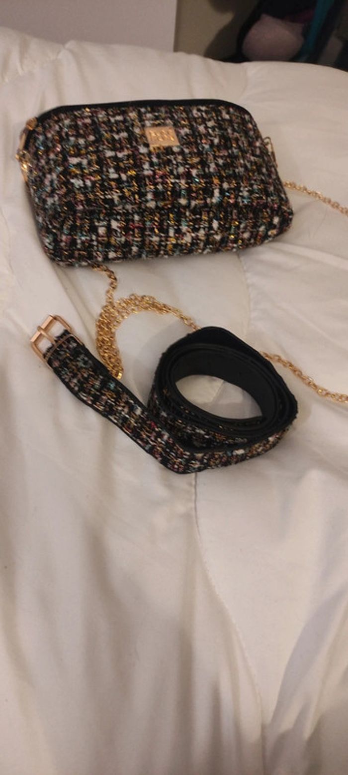 Petit sac avec ceinture et chaine - photo numéro 2