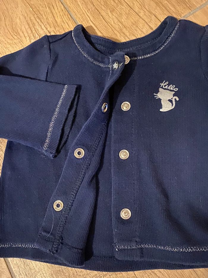 Ensemble robe et gilet 12 mois - photo numéro 7