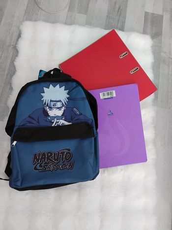 Sac à dos, cartable enfants, Naruto, NEUF 