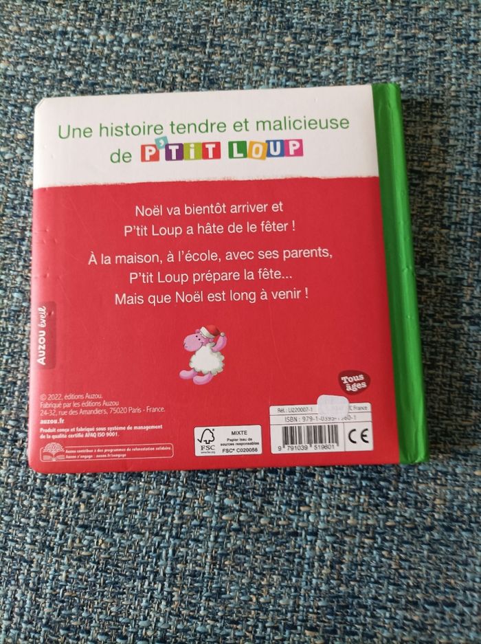 Livre P'tit loup prépare Noël - photo numéro 2