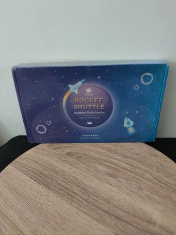Bombe de bain fusée et navette neuf