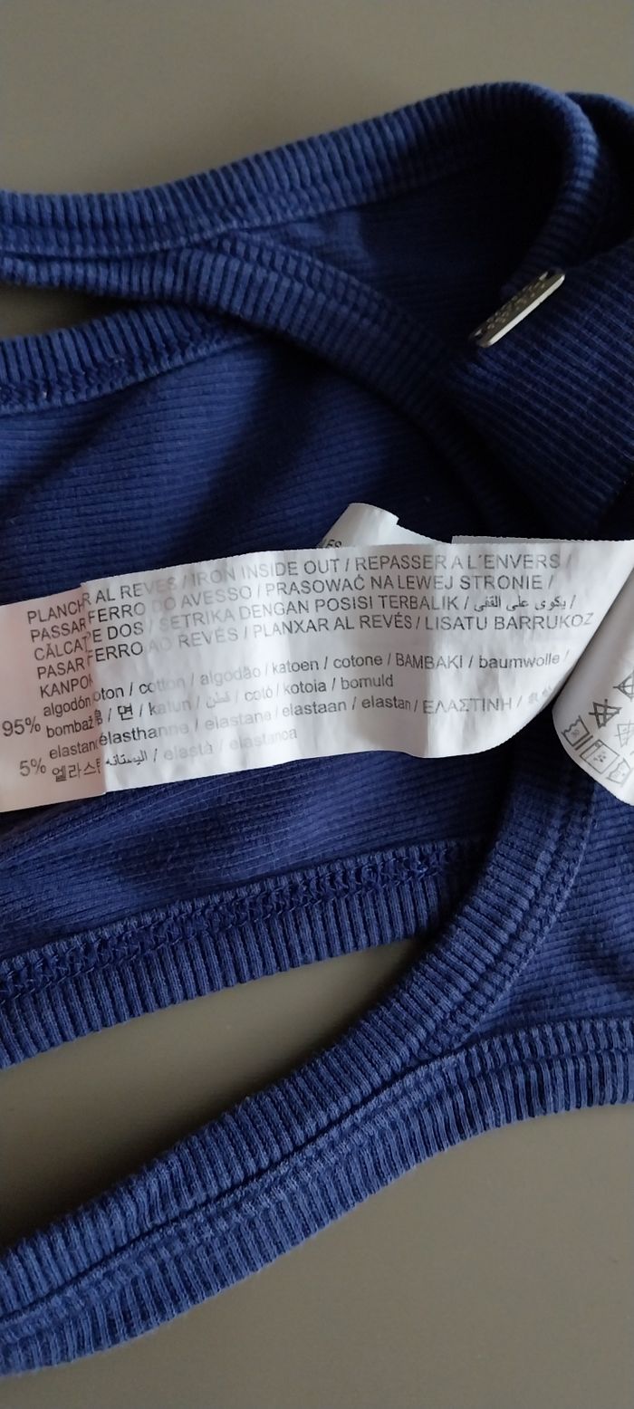 Debardeur femme court taille  XS - photo numéro 5