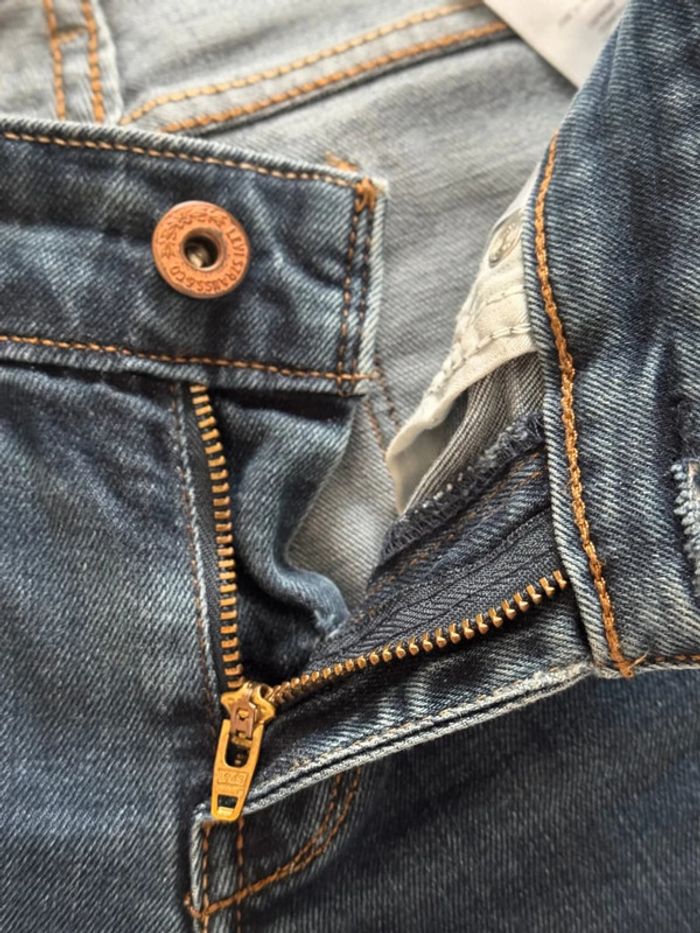 jean bleu foncé w 25 Demi Curve Modern Rise skinny levis - photo numéro 7