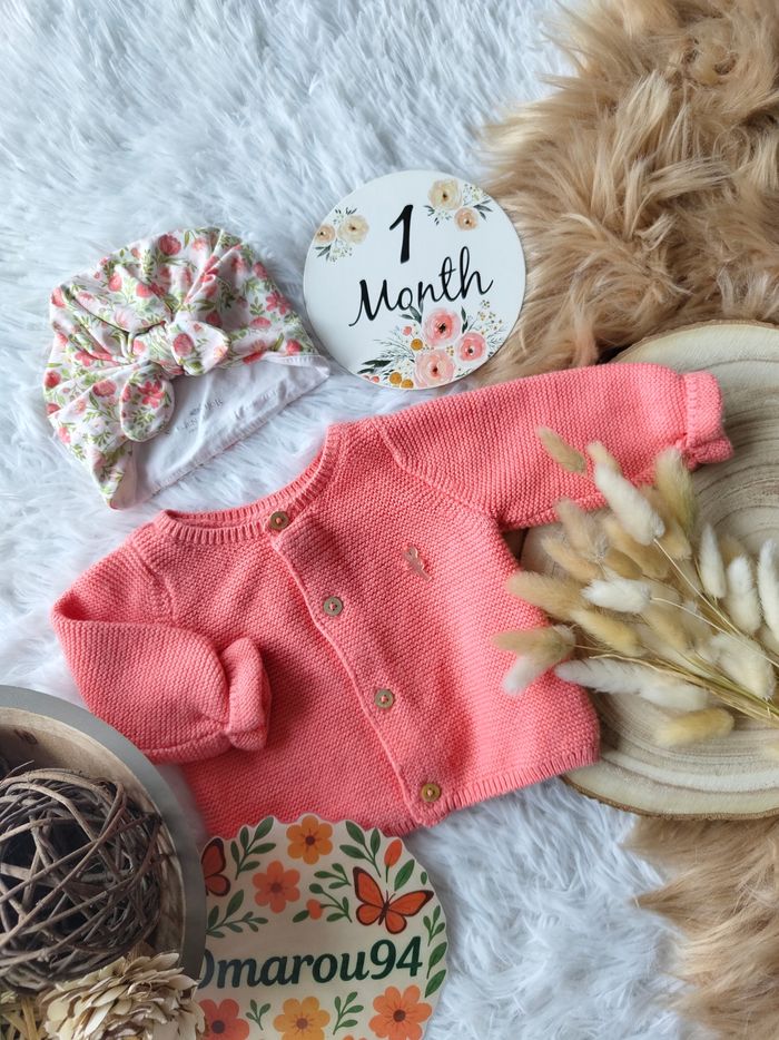 Ensemble complet 4 pièces sergent major fille 1 mois 🎀 - photo numéro 6