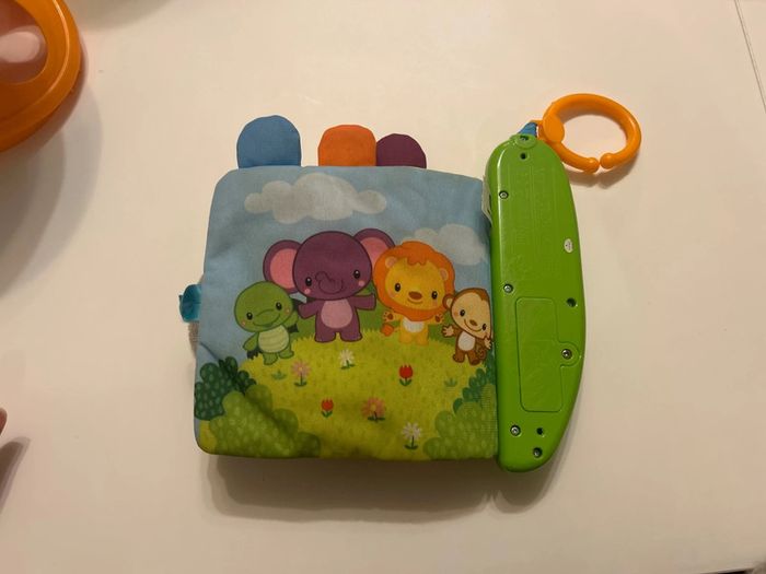 Livre tissus musical bébé vtech - photo numéro 5