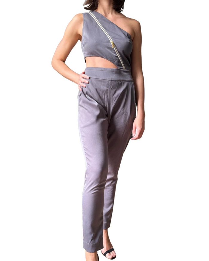 Combinaison grise Jumpsuit House Of London size S