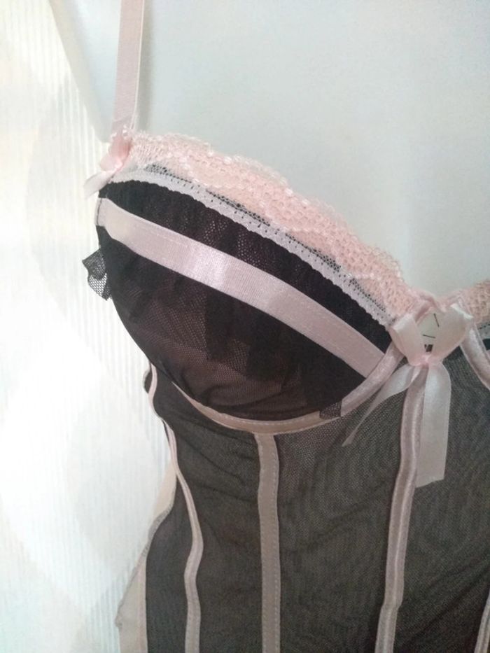 Corset sexy burlesque Soleil sucré 🩷 - photo numéro 6