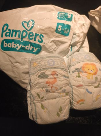 Couches Pampers taille 5 
