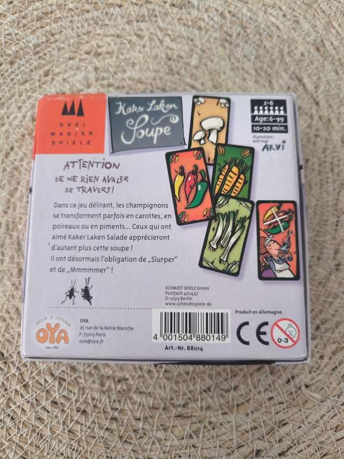 Jeu De Cartes "La Soupe De Cafards" - photo numéro 2