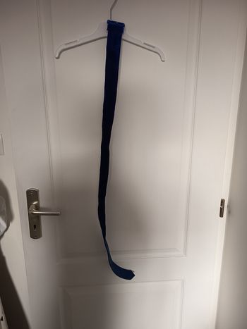 Ceinture bleue velours