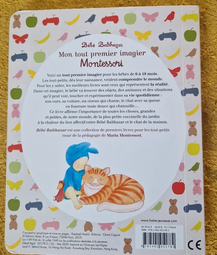 Livre mon premier imagier montessori - photo numéro 3