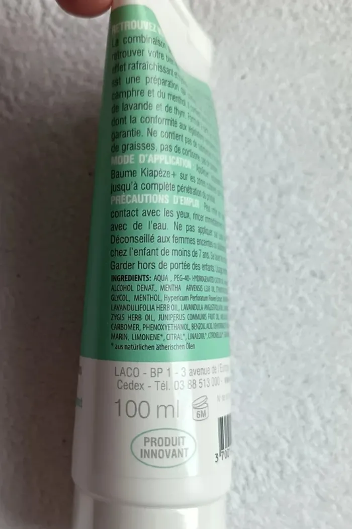 baume hydratant Kiapèze+ LACO Neuf - photo numéro 6