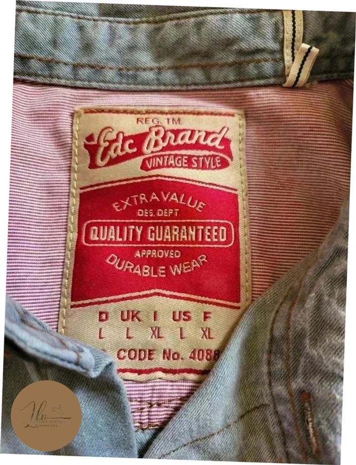 Chemise jean vintage - photo numéro 4