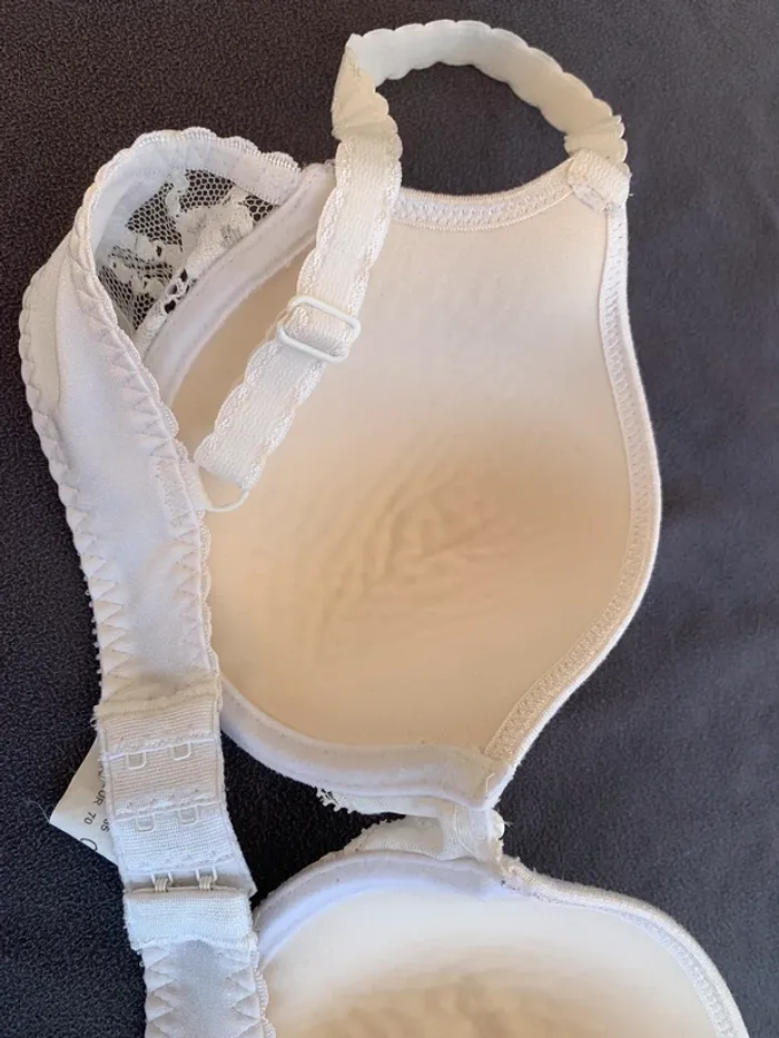 Soutien-gorge Darjeeling blanc cassé 85C - photo numéro 4