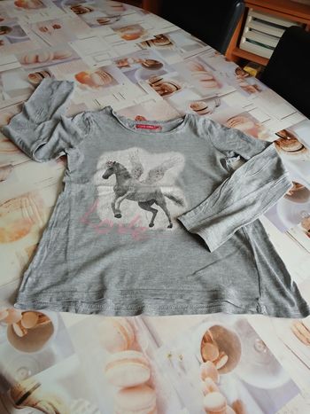 Tee-shirt ML "Tissaia Basics" 10 ans.