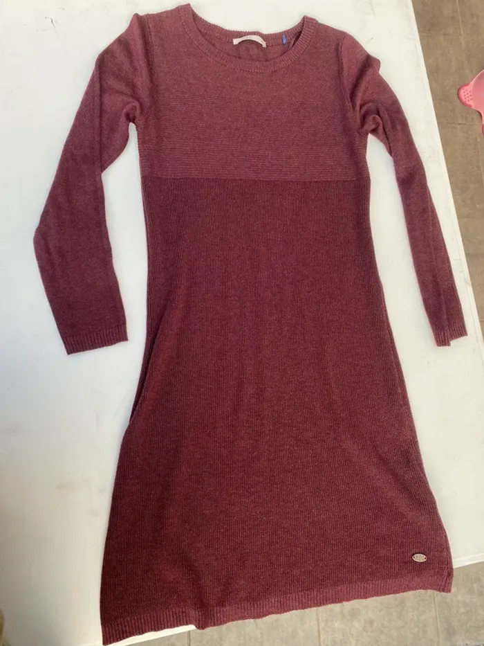 Robe polaire manche longue