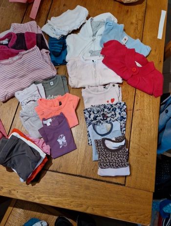 Lot 6 mois 24 pièces