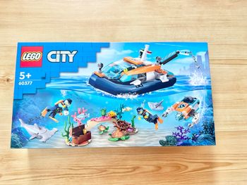 Lego City : Le Bateau d’Exploration Sous-Marine (Réf. : 60377) - NEUF