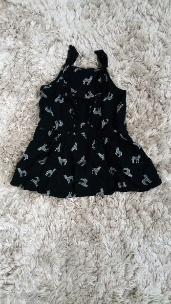 Robe sans manches 24 mois