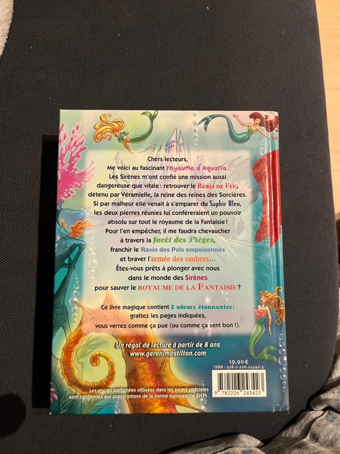 Livre pour enfants Geronimo stilton le royaume des sirènes - photo numéro 7