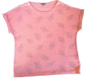 Tee-Shirt Femme - Saumon - (Taille M) - (Liz Heavy)