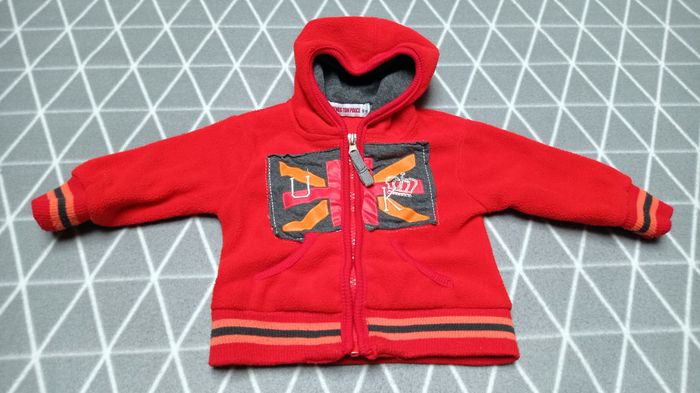 gilet polaire zippé, Prends ton pouce, 9 mois - photo numéro 2