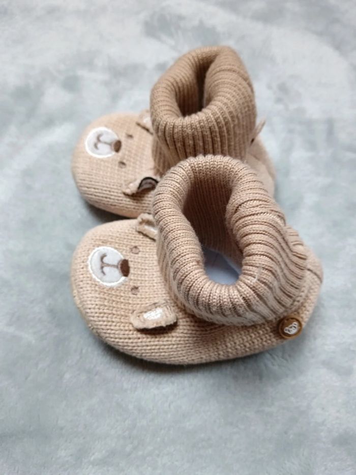 Chausson bebe ourson 12 - photo numéro 2