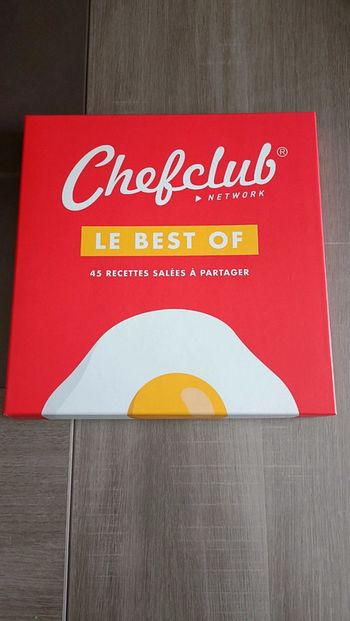 Livre de cuisine chef club le best of