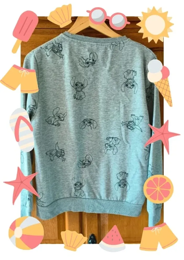Pull sweat Disney Stitch - photo numéro 2