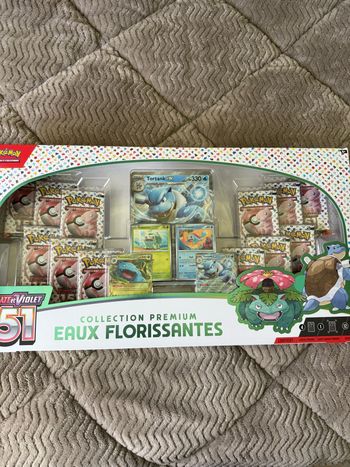 Coffret Pokémon 151 - Collection Premium Eaux Florissantes - Neuf Scellé