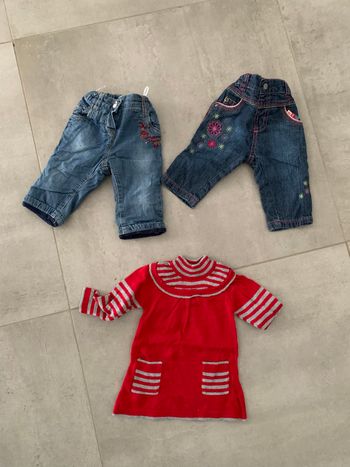 Lot vêtements fille