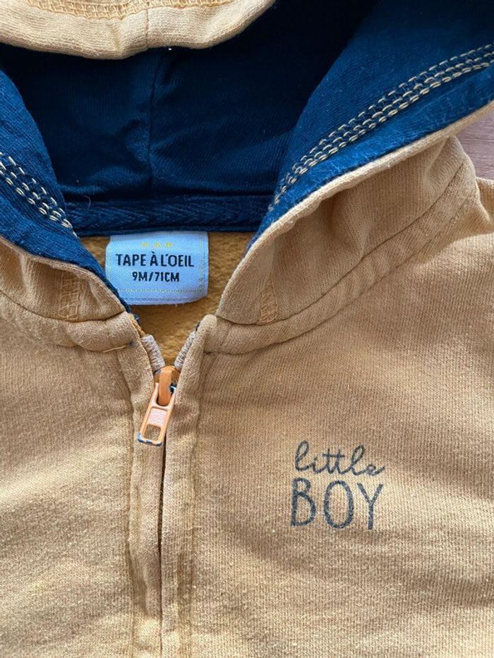 1 pull et 1 veste - Orchestra & Tape à l’œil - Taille 09 mois - photo numéro 3